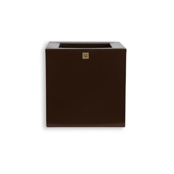 Matera Mao Cubo Lisa / 200609 </br><div class='opcion'>Medidas: 25*25*25 cm de Altura</div>