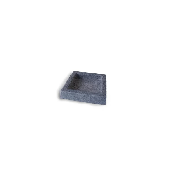 Plato 200613 para materas Mao Cubo Lisa 200610 y 200611 </br><div class="opcion">Medidas: 10* 10* 5 cm de Altura</div>